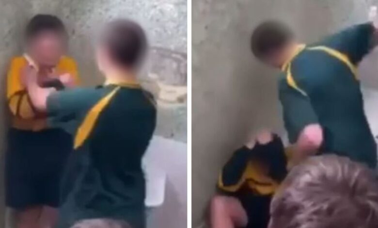 ‘He’s dead’: Sickening moment student bashed